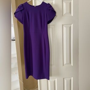 Calvin Klein purple dress